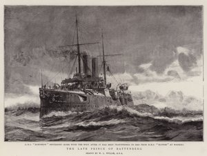 The Late Prince of Battenberg by William Lionel Wyllie